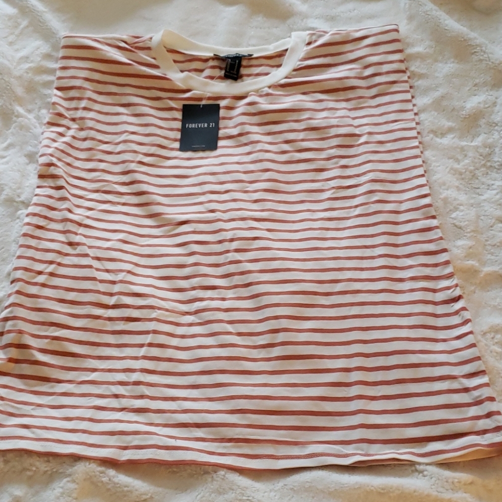 NWT Striped Muscle Tank - size M